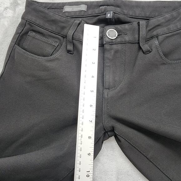 Kut from the Kloth Jeans Womens 2 Black Jennifer Ultra Skinny Low Rise Stretch - Picture 14 of 16